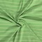 1 Yard Green Stripe 1x1 Rib Knit Nylon Spandex Stretch Fabric for Cuffs Collars